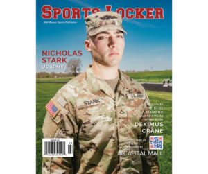 man in army uniform on front cover of magazine